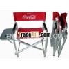 folding aluminum director chair, director chair