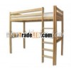 Solid pine wooden bunk bed