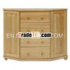 Solid pine wooden sideboard