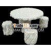 Stone table and chairs DSF-BG049