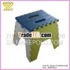 Plastic colorful household portable folding step stools