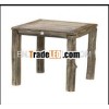 wood vintage side tables