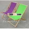 wood beach chair