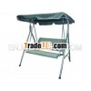 KLS-E003 black swing chair for 2 persons