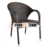 Garden aluminum rattan chair