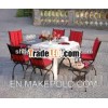 2013 Hot sale family party table and chairs design