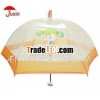 Auto open Children Umbrella with PVC transparent fabric 6k Dome style