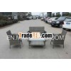 steel outdoor furniture wicker sofa set KD design