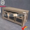 Vintage style furniture rusty wood finish bench