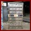 16 Door Commercial Stainless Steel Mailbox, letter box.postbox