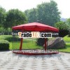 Portable and exquisite round rome sun umbrella with UV coating