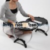 Foldable and portable leisure table multifuctional use