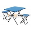 adjusted table with chair