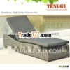 Garden and beach leisure sunbeds