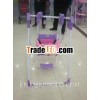 Cool!!!beautiful folded safe outdoor /indoor toy---baby swing/kids swing with music canopy and safe