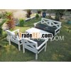 Family Crossback Sofa wooden set