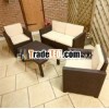 rattan outdoor 4pcs sofa set