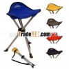 Triangular fishing metal frame chair