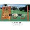 Childrens wooden frame swing