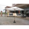 2m wooden swimming pool parasol / sunproof shelter