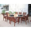 Large Table with 8 armchair,  Garden sets,  Outdoor furnitures,  garden furnitures,