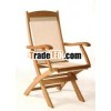 Garden Wooden Folding ArmChair