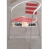 SILVER, RED, BLUE, YELLOW outdoor furniture aluminium chair , YC001