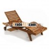 Soild Teak Chaise Lounge/Wooden Lounge chair
