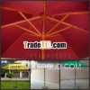 2.7m8k wooden outdoor umbrella