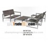 2013 new design outdoor modern bench with coffee table