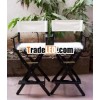 Wooden director chair (High style)