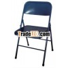 Blue metal steel plate folding fishing chair