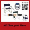 Steel Outdoor Folding Chair With Side Table (AT-FC27):