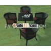 outdoor wicker moon chair 106