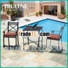 Latest rattan outdoor bar furniture