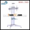 movable glass tv cabinet (T003)