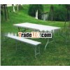 Supply white outdoor plastic bench