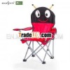 Folding with animal printing and arm kids chairs