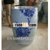 handmade blue and white ceramic Garden Stool WRYSQ04