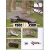 B-019 rattan beach sunbed