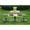Eco-wood fiber-plastic outdoor garden WPC furniture/chair easy install , Waterproof, UVprotected, en