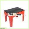 Folding plastic table