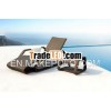 poly rattan sunbed ( PRSB-021 )