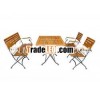 KING wooden garden furniture SET