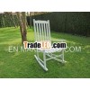 Rocking chair white antique