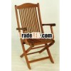 Wooden Folding Arm Chair