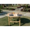 Lazy Susan Table code ONT 006 made of teak wood