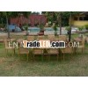Large Set 10 Stacking Chair With 3M Table