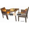 TF0031 Rattan Wicker Dining Table and Chairs