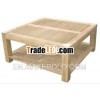 Outdoor Pasatimpo Teak Solid Wood Square Coffee Table